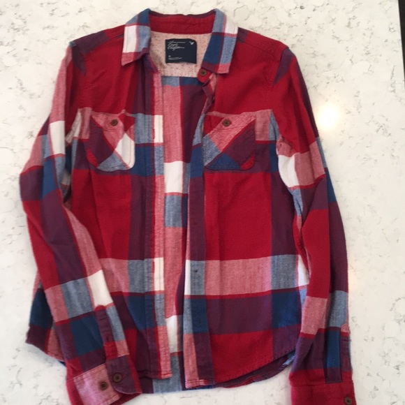 American Eagle Outfitters Tops - Women’s American Eagle Flannel button-up shirt